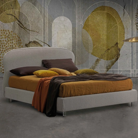 Letto in tessuto Sospiro di Lettissimi