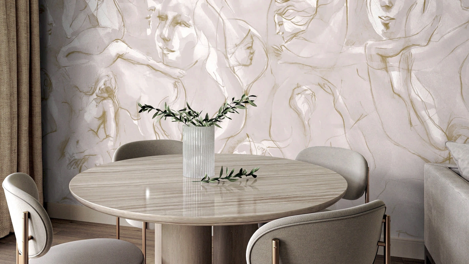 Carta da parati Altrove di Pintdecor