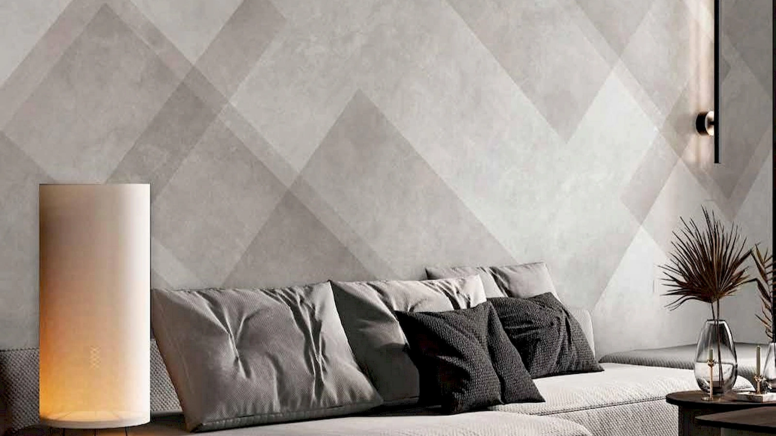 Carta da parati Black 3D di Pintdecor