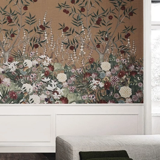 Carta da parati Fleurs Magiques di London Art