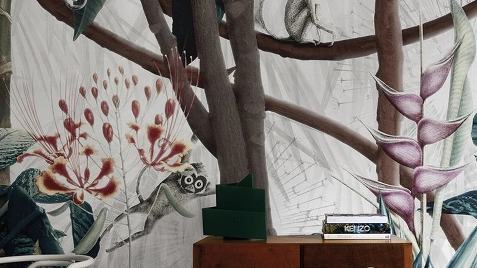 Carta da parati Looks in the Forest di London Art