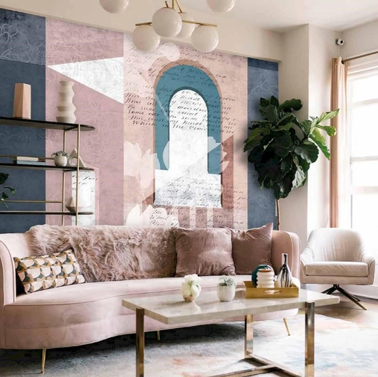 Carta da parati Racconti Geometrici di Pintdecor