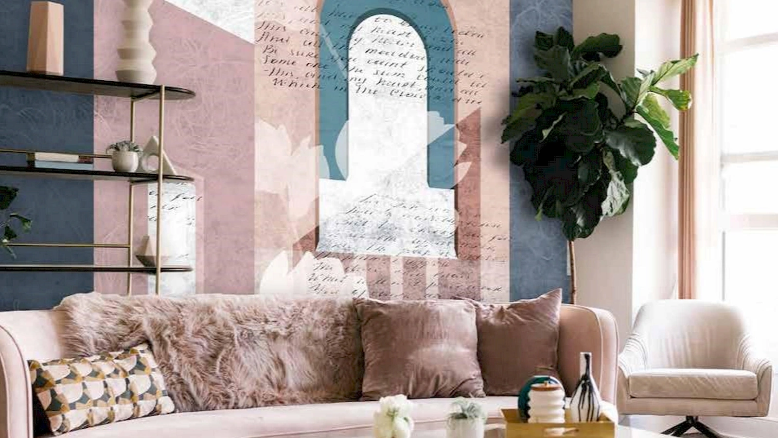 Carta da parati Racconti Geometrici di Pintdecor