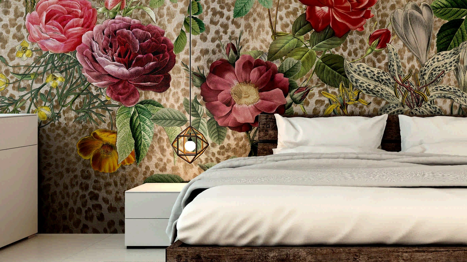 Carta da parati Tribal Garden di Pintdecor