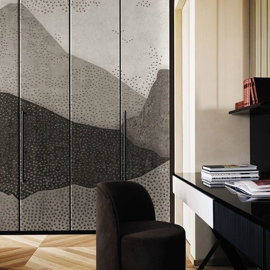 Carta da parati White Room di London Art