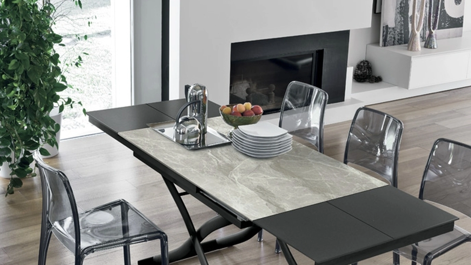 Tavolino trasformabile Dione Plus di Target Point