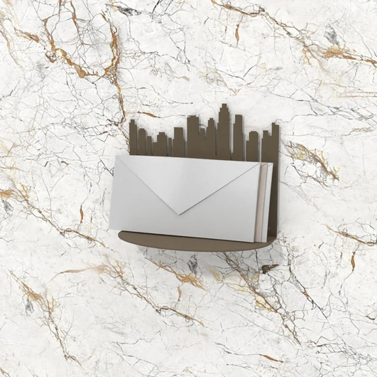Mensola magnetica Skyline di Pintdecor
