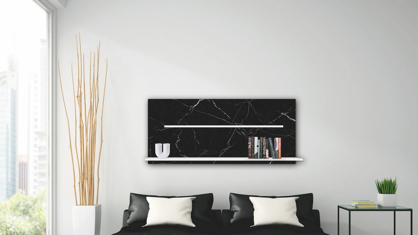 Mensole Marmo Nero di Pintdecor