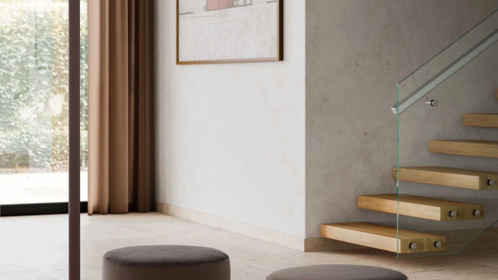 Pouf cilindrico Club di Le Comfort