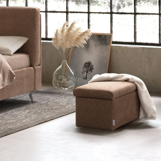 Pouf panchetta alta liscia di Stilfar Italia