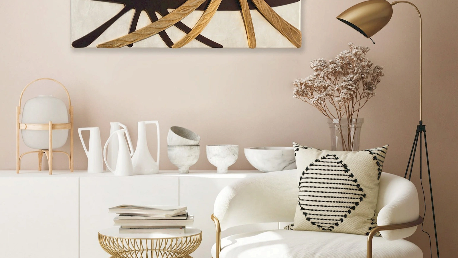 Quadro Spider Nacre di Pintdecor