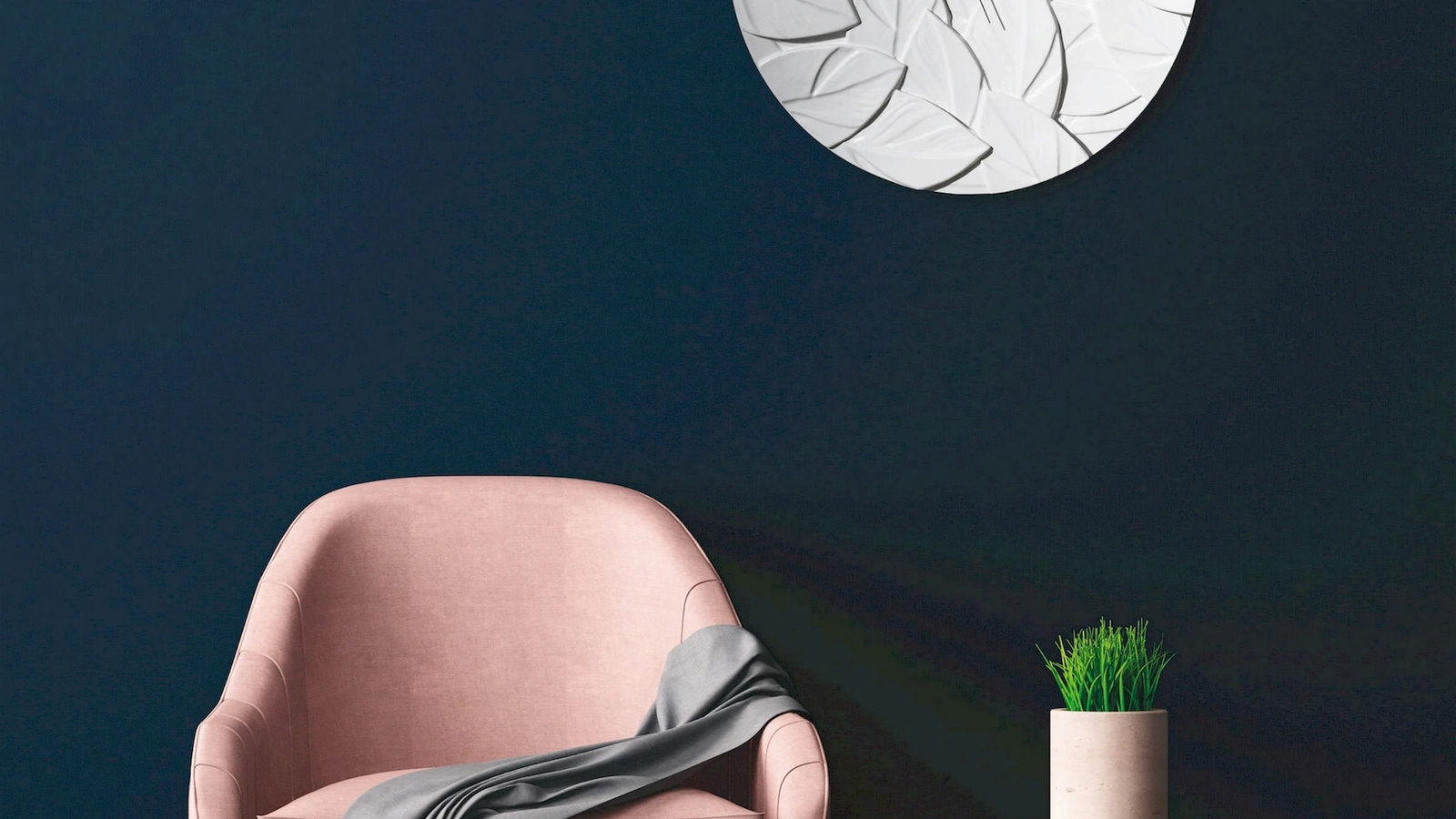 Orologio Scrappy Avorio in ceramica di Pintdecor