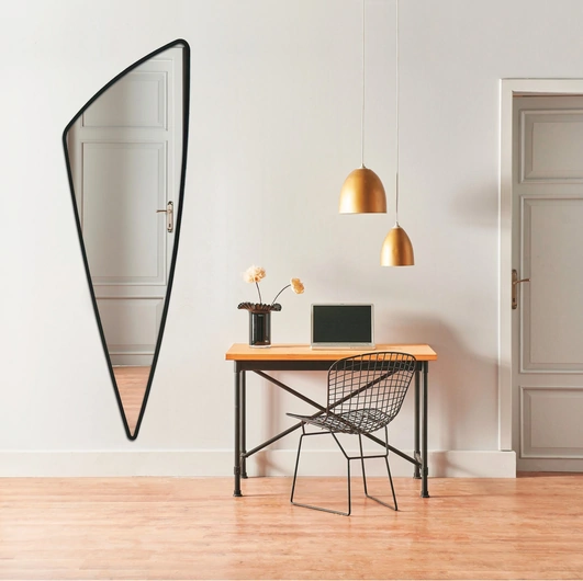 Specchio Cuneo Nero di Pintdecor