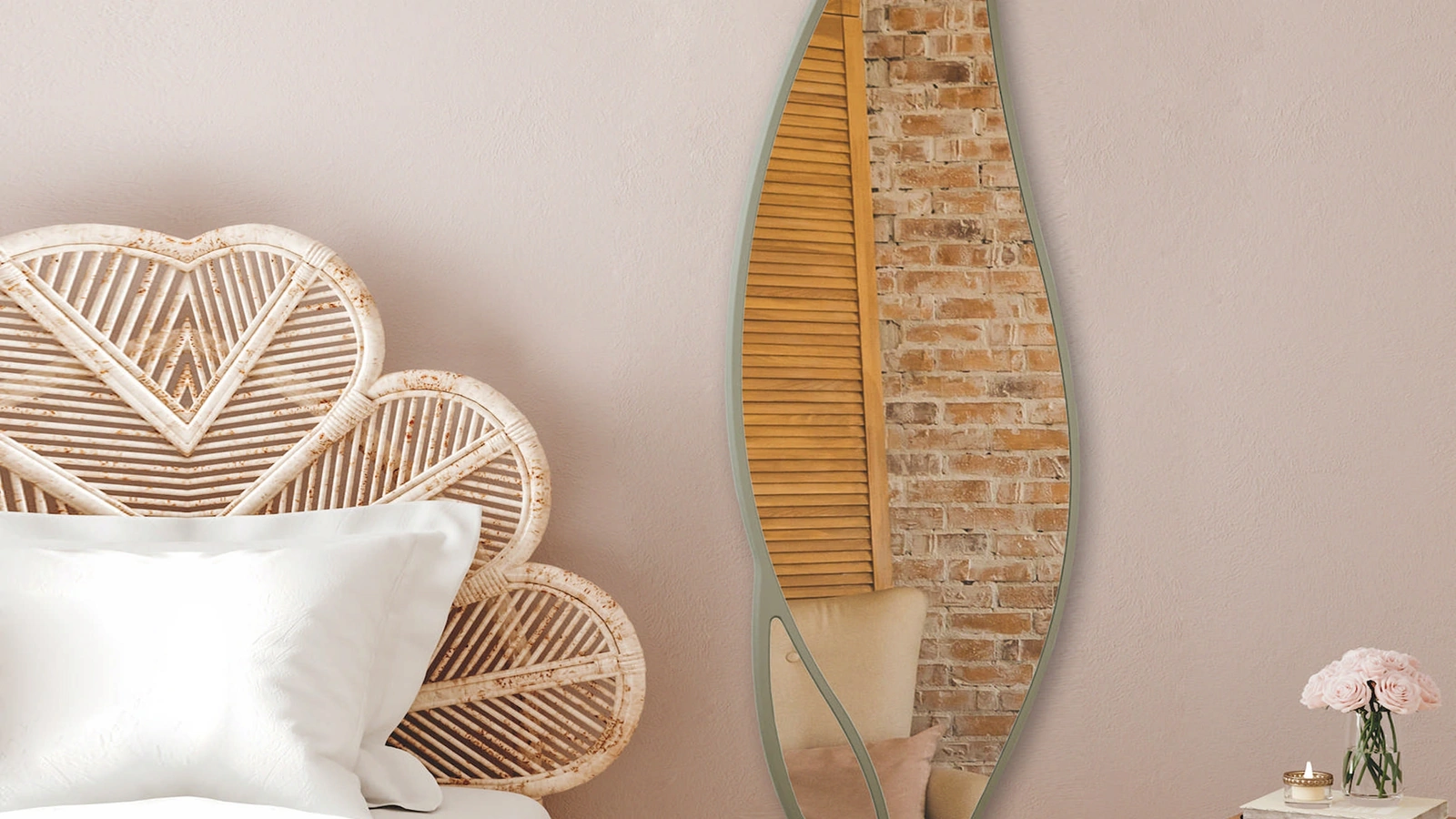 Specchio Harmony Tortora di Pintdecor