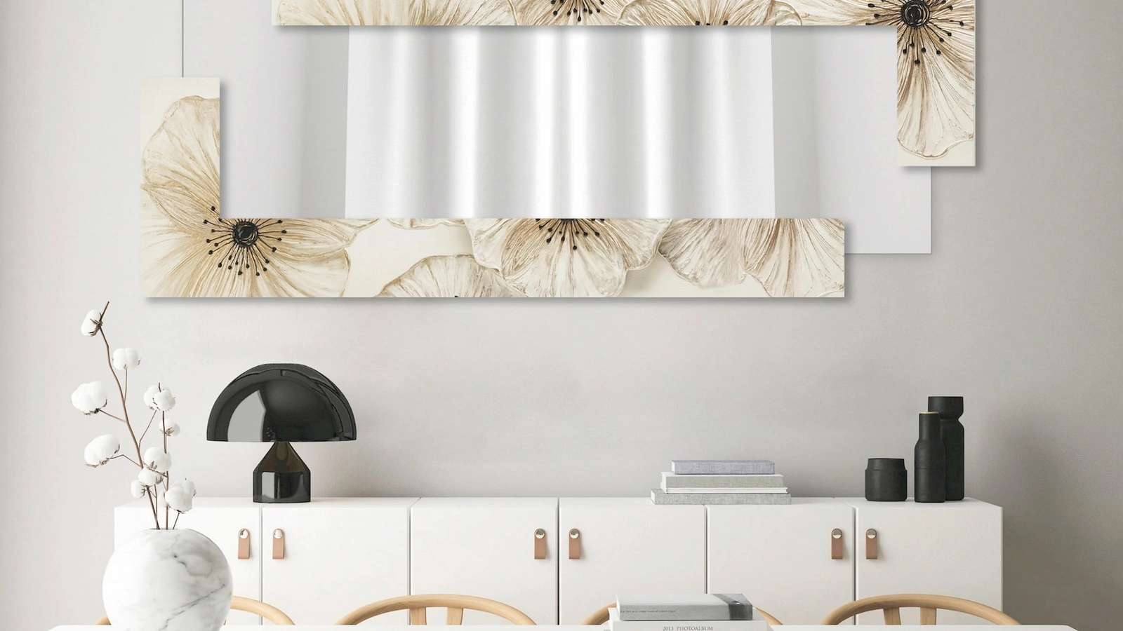 Specchio Petunia di Pintdecor