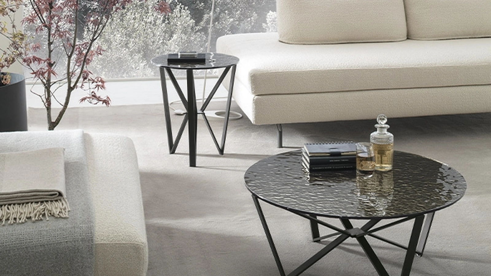 Tavolino rotondo Spider di Target Point