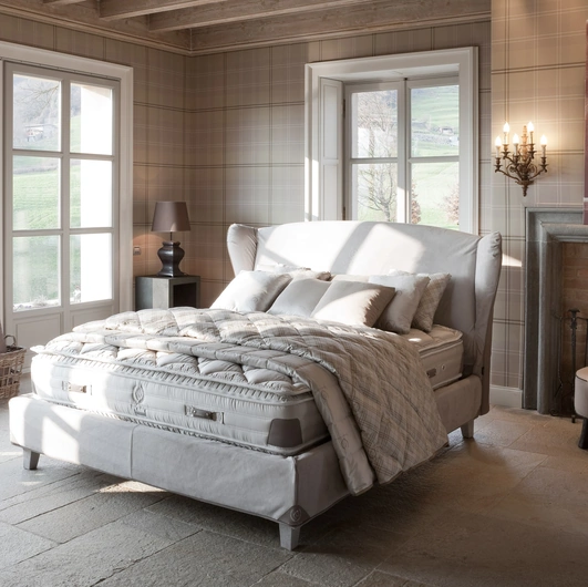 Materasso Country Living con pillow top sfoderabile e lavabile con molle insacchettate di Altrenotti