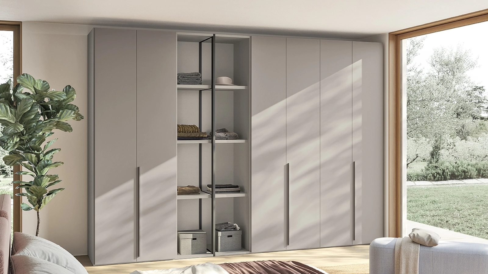 Armadio Concreta W01 di Colombini Casa