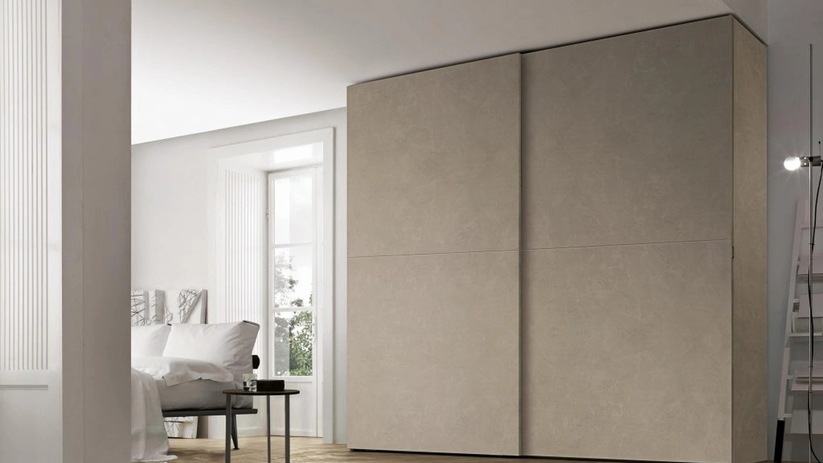 Armadio Liscia con anta scorrevole di Tomasella