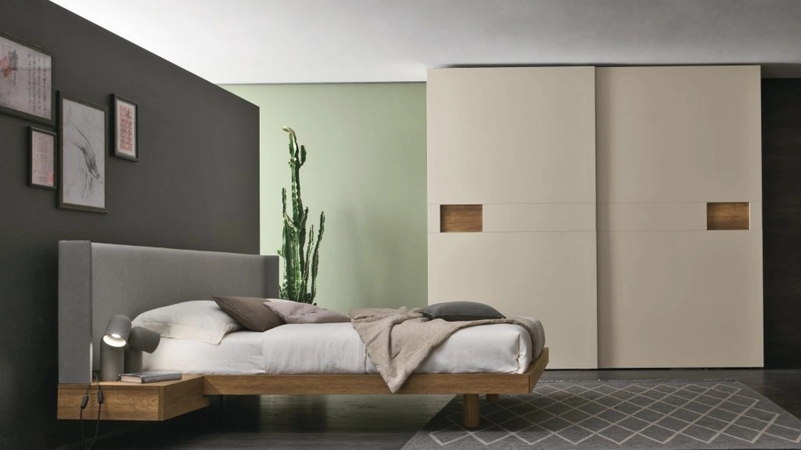 Armadio con anta scorrevole Pitti di Tomasella