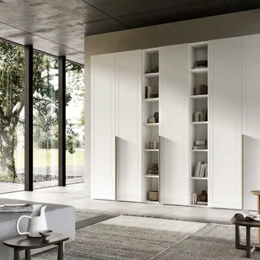 Armadio con ante battenti Zonda B368 Moretti Compact Giorno Notte