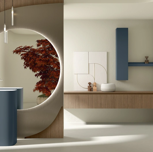 Mobile da Bagno Blend 603 in rovere di Rab Arredobagno
