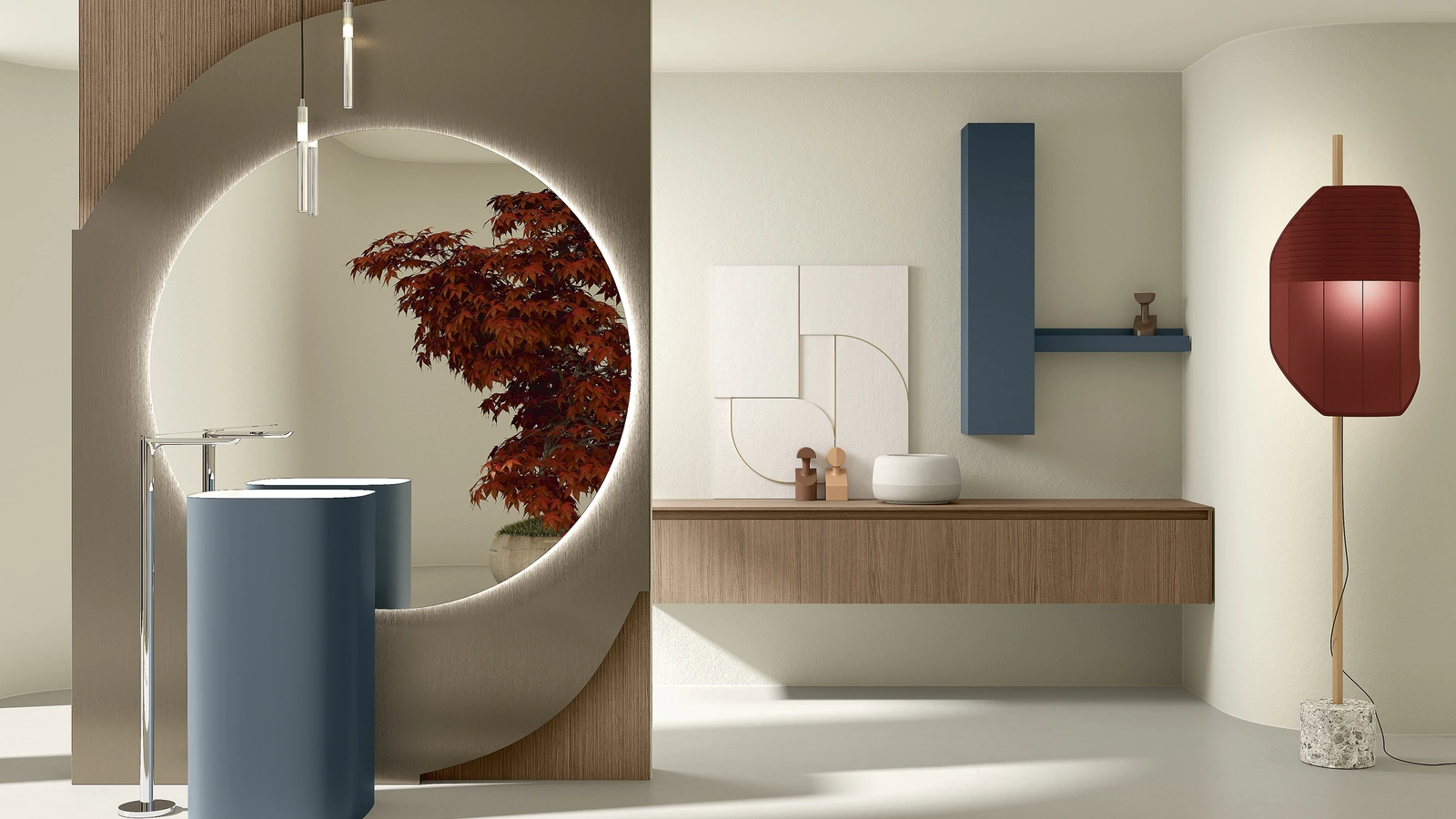Mobile da Bagno Blend 603 in rovere di Rab Arredobagno