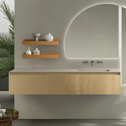 Mobile da Bagno Blend 609 in rovere nordico di Rab Arredobagno