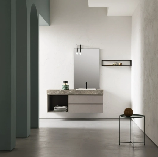 Mobile da Bagno sospeso in nobilitato B-GO BG004 di Compab