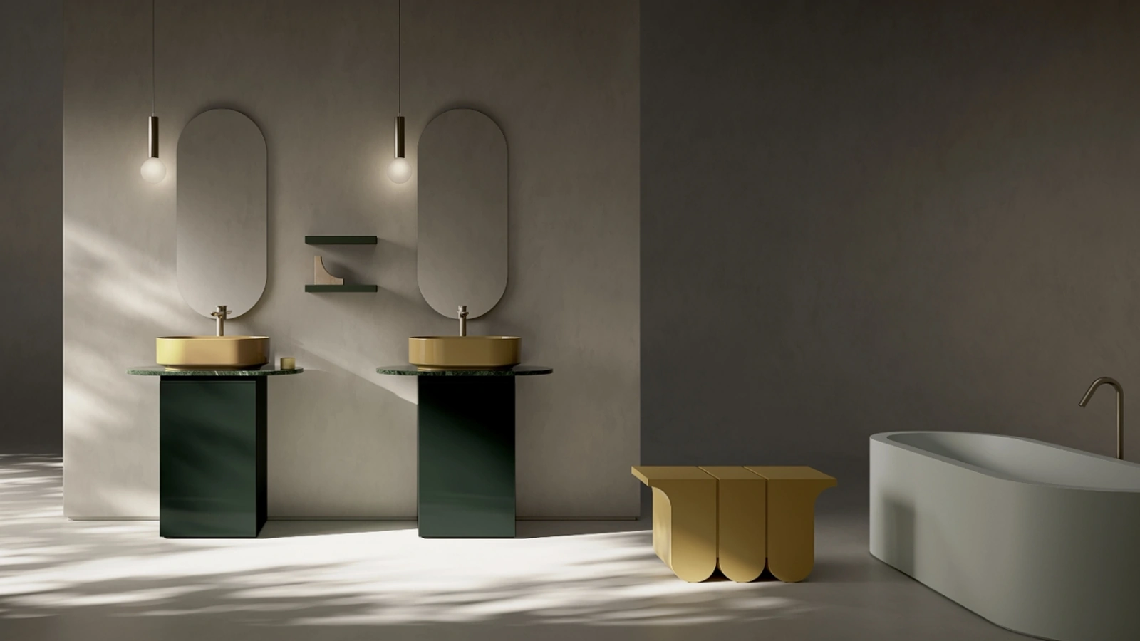 Mobile da Bagno a terra IPE IP03 di Compab