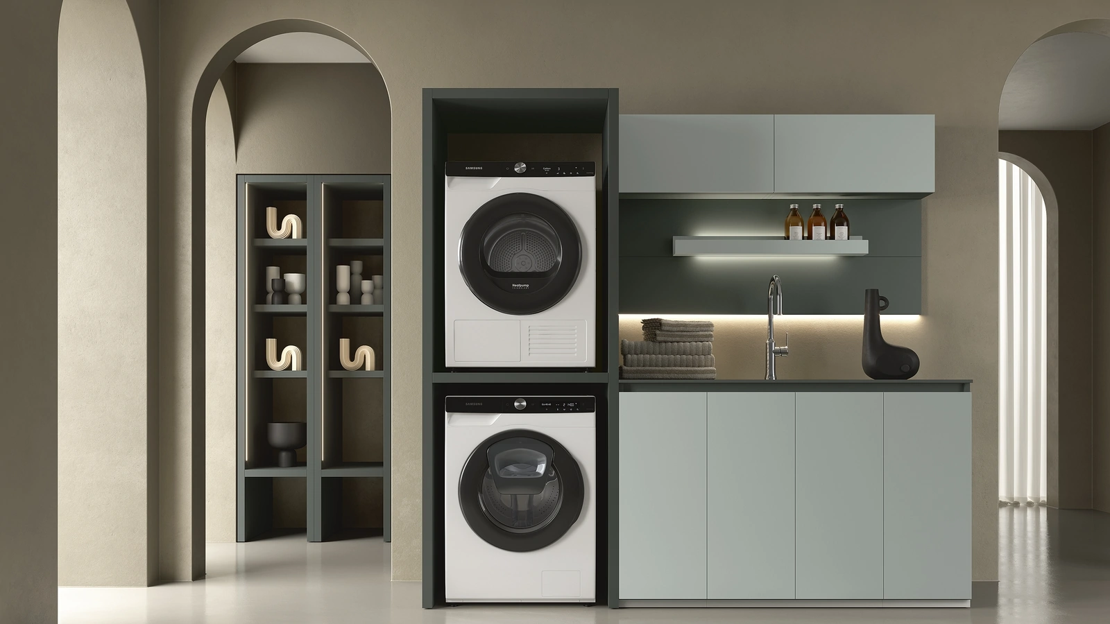 Mobile da Bagno Lavanderie 505 di Rab Arredobagno