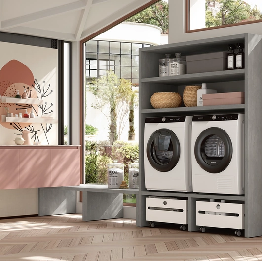 Mobile da Bagno Lavanderie 510 di Rab Arredobagno