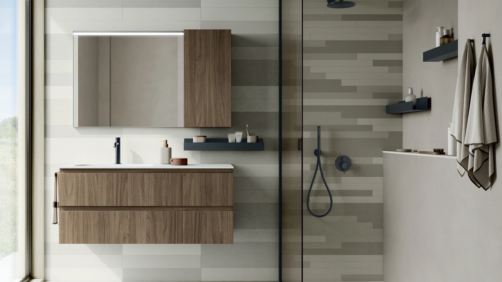 Mobile da Bagno sospeso Thai 301 di Rab Arredobagno