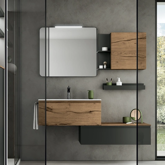 Mobile da Bagno sospeso Thai 303 di Rab Arredobagno