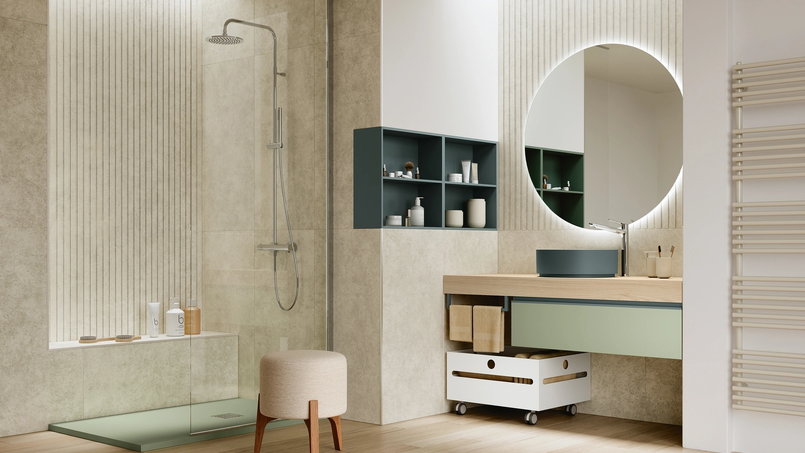 Mobile da Bagno sospeso Thai 404 di Rab Arredobagno