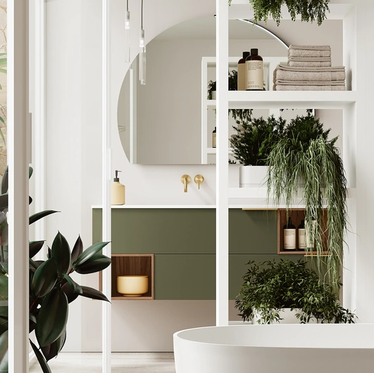 Mobile da Bagno sospeso Thai 409 di Rab Arredobagno