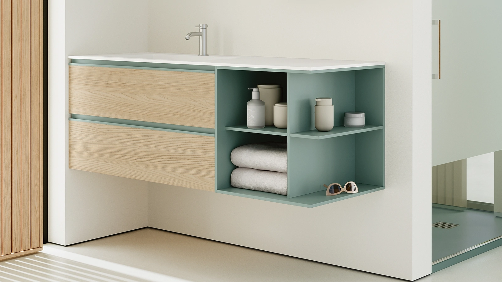 Mobile da Bagno sospeso Thai 417 di Rab Arredobagno