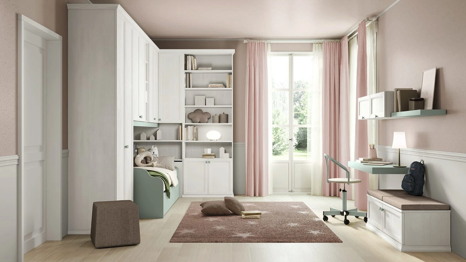 Cameretta a ponte Arcadia AC029 di Colombini Casa