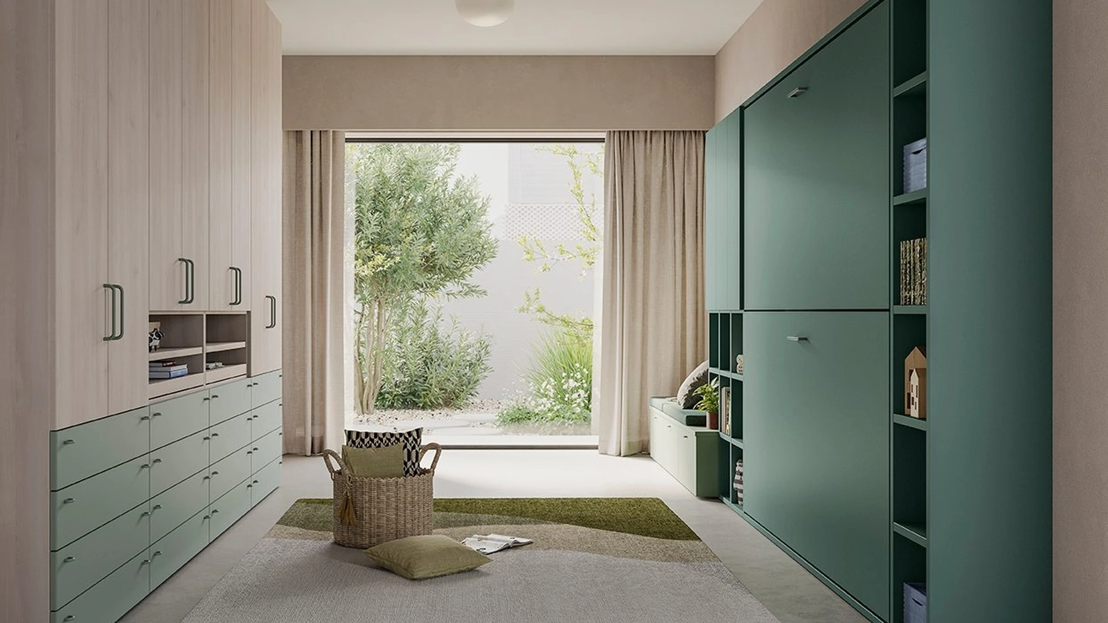 Cameretta salvaspazio Golf K26 di Colombini Casa