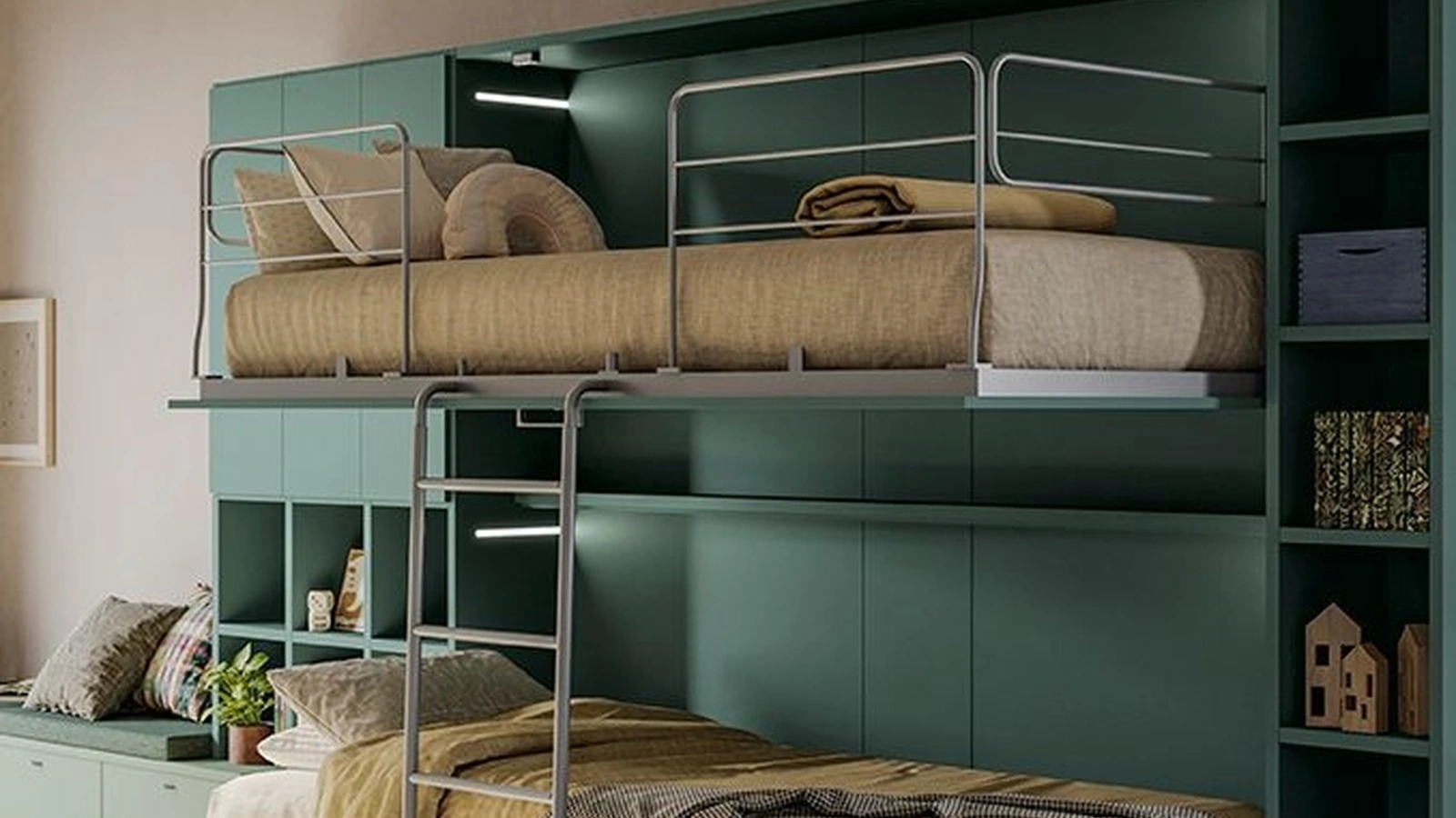 Cameretta salvaspazio Golf K26 di Colombini Casa