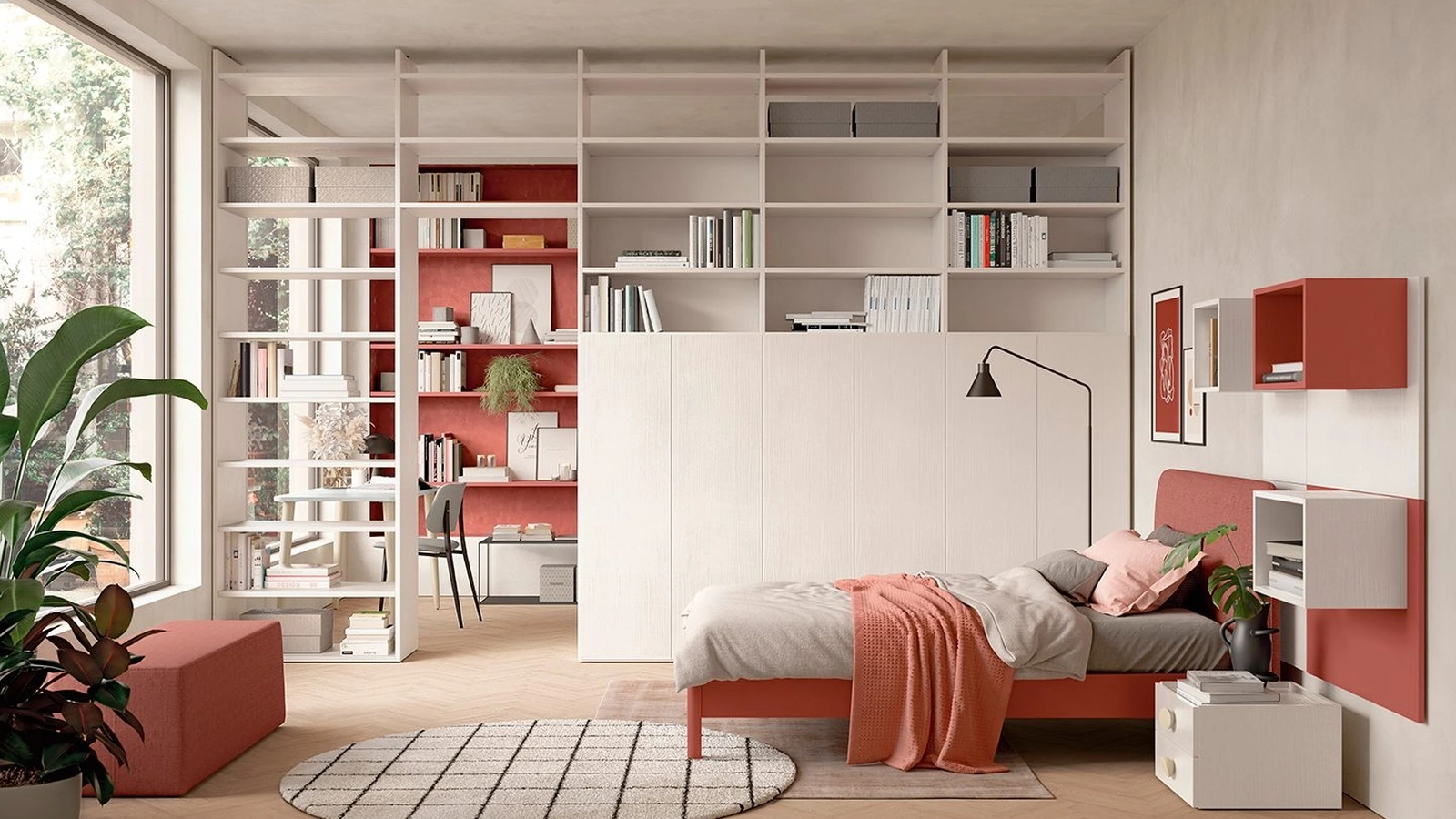 Cameretta Golf Y03 con studio separato di Colombini Casa