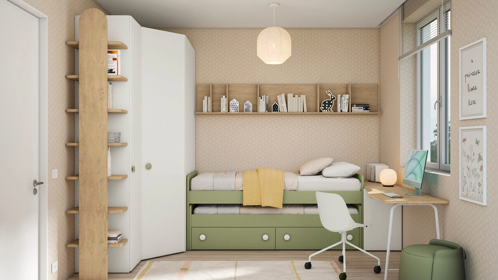 Cameretta Volo Kid C004 di Colombini Casa