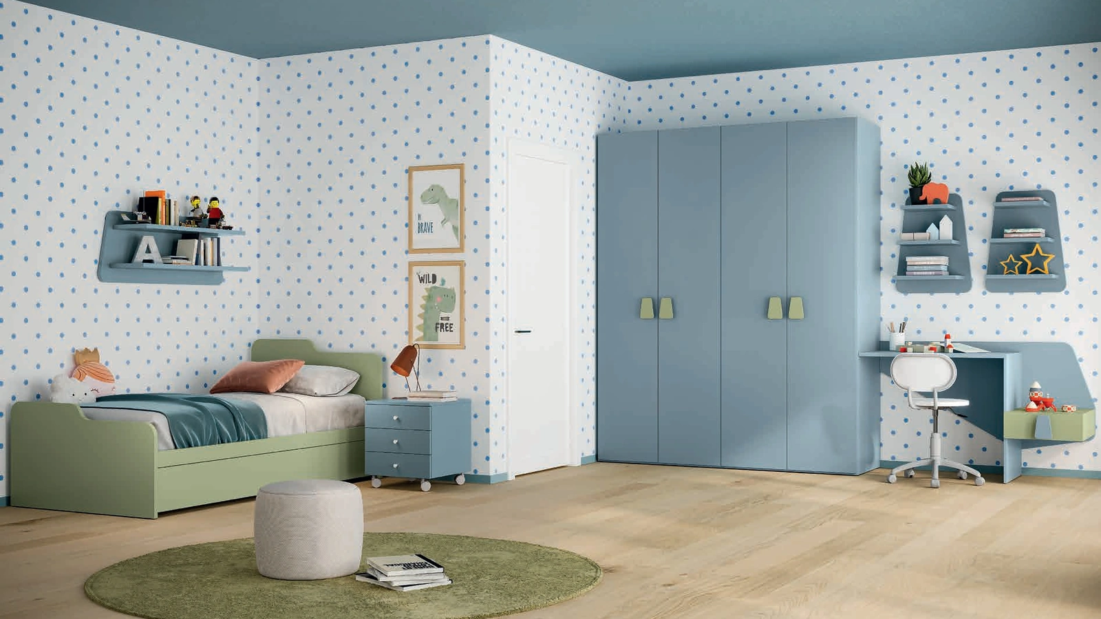 Cameretta Volo Kid C019 di Colombini Casa