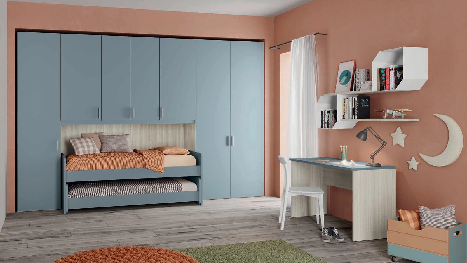 Cameretta Volo Kid C028 di Colombini Casa