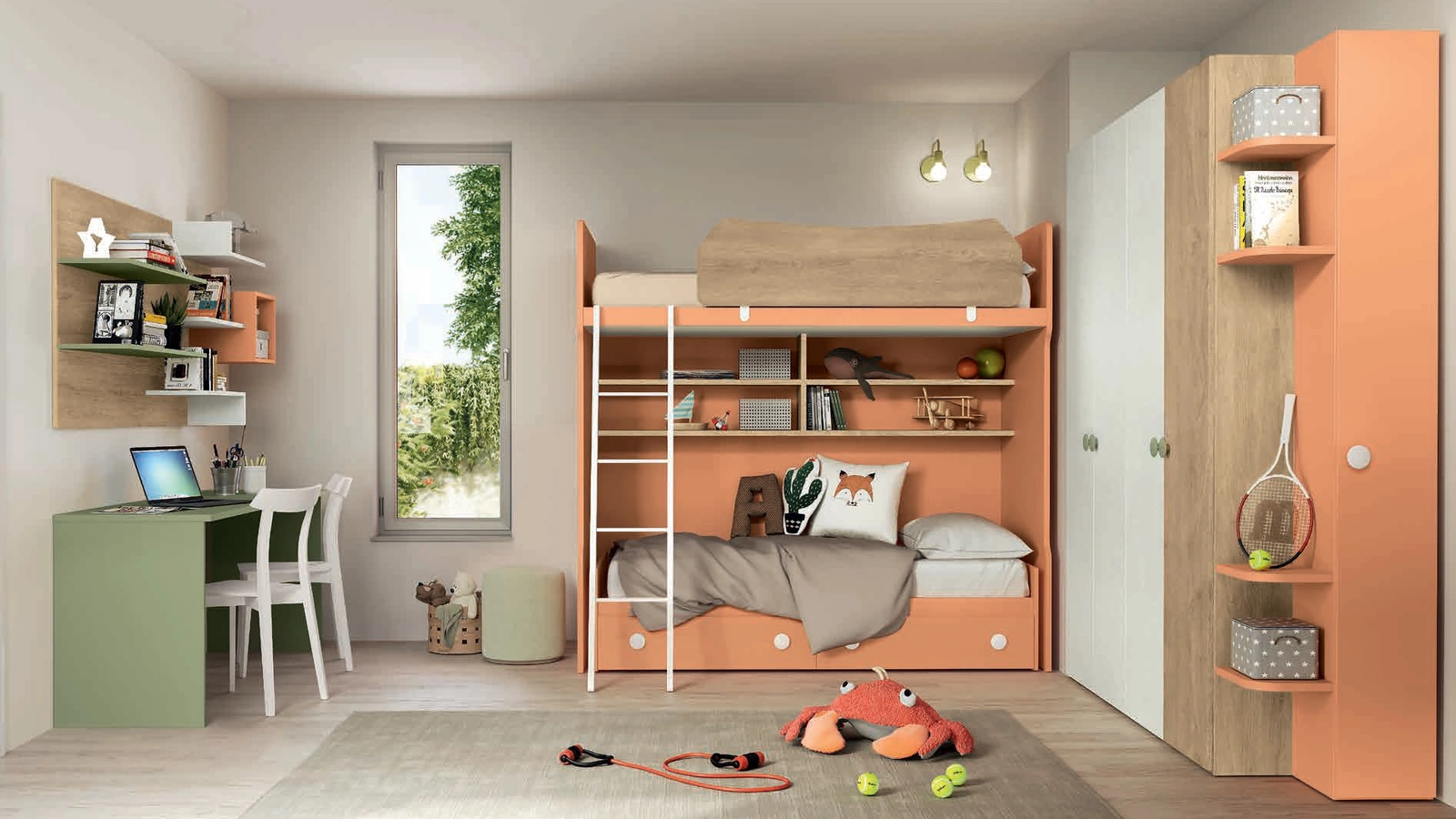 Cameretta Volo Kid C035 di Colombini Casa