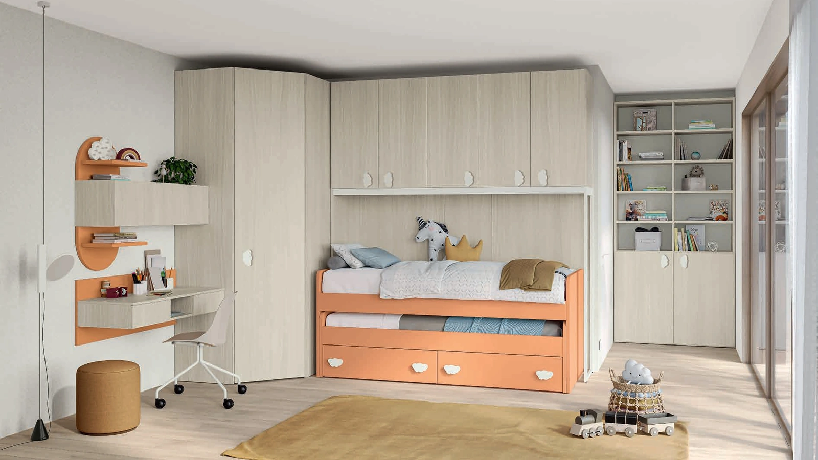 Cameretta Volo Kids C026 di Colombini Casa