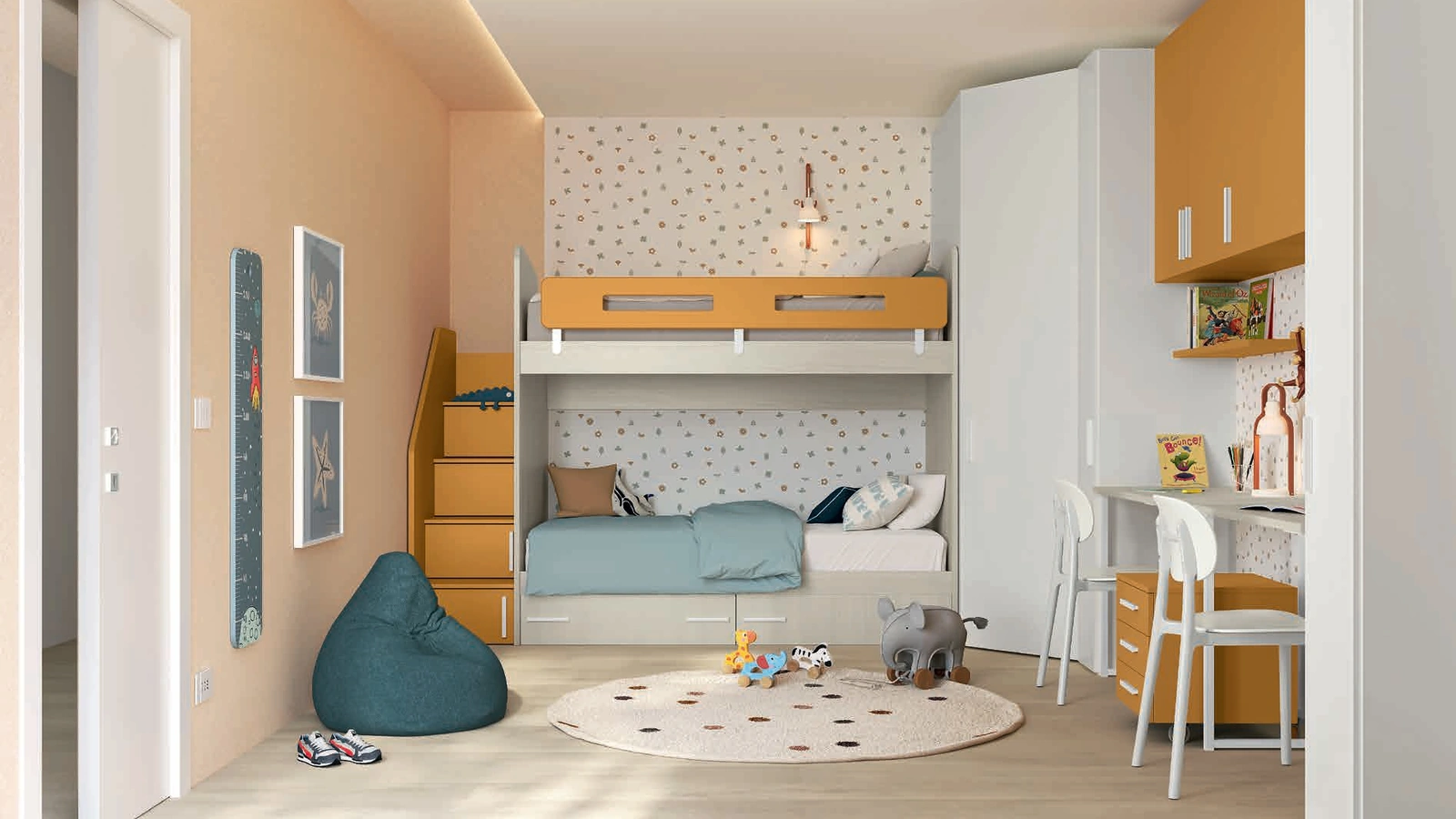 Cameretta Volo Kids C031 di Colombini Casa