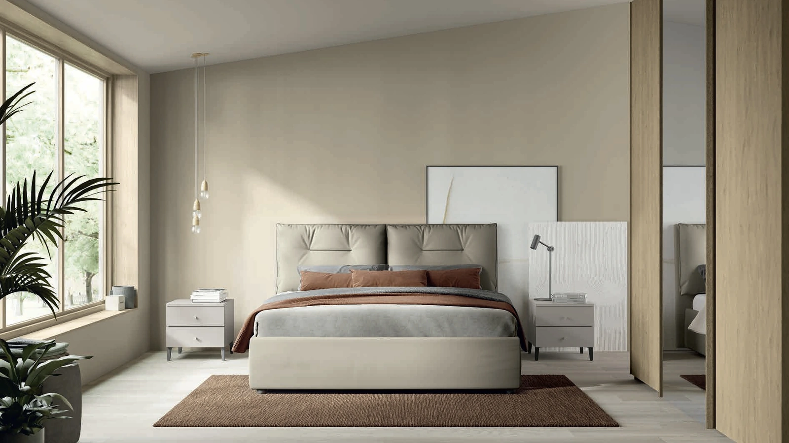 Comodino Volo Master di Colombini Casa