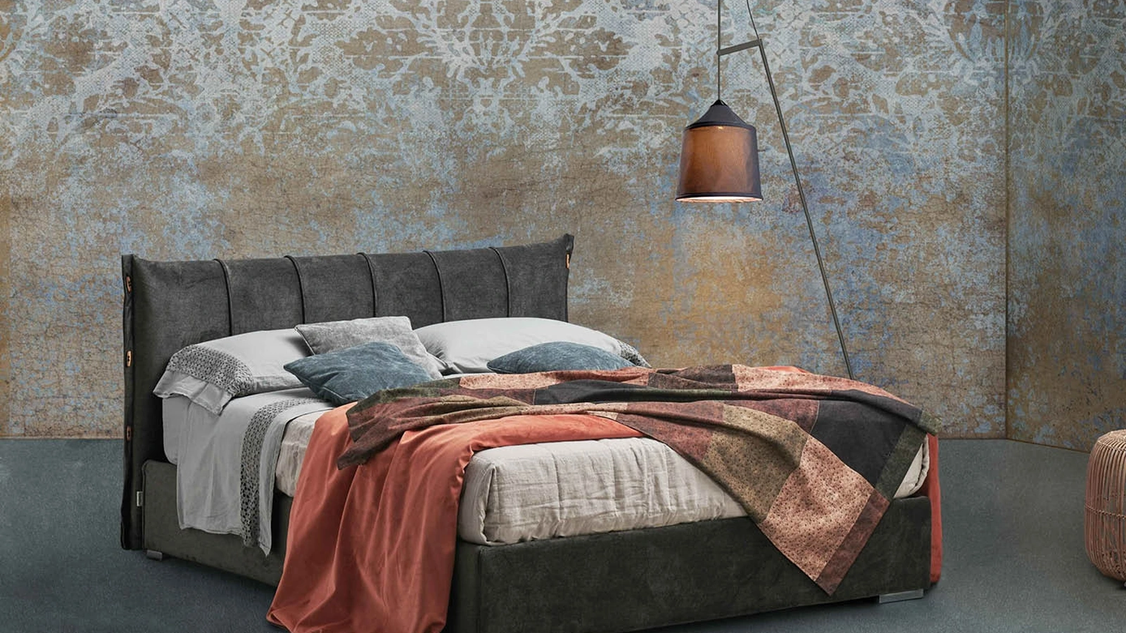 Letto matrimomiale Abaco di Lettissimi