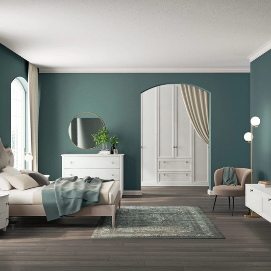 Letto Arcadia Iris di Colombini Casa